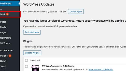 Update your software