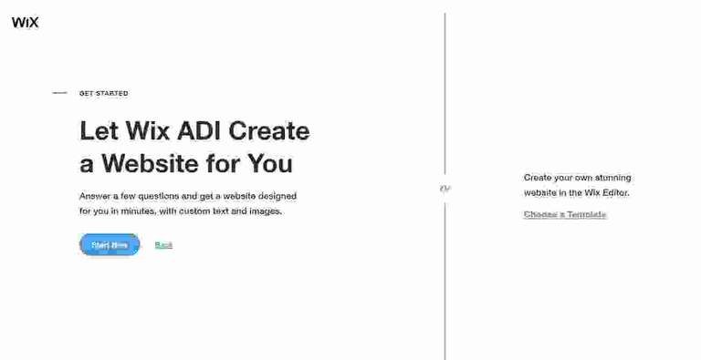 wix interface