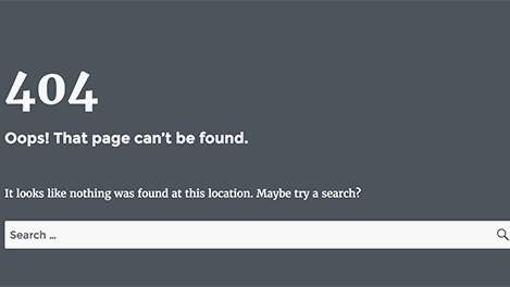 404 error