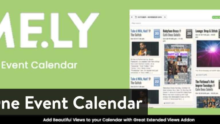All-in-One Event Calendar