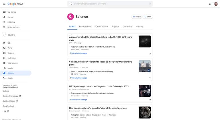 google news exm