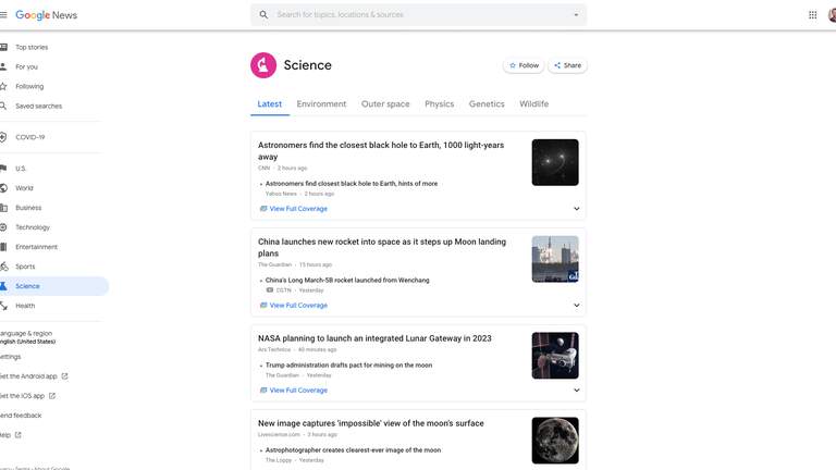 google news exm