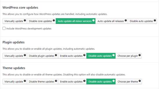 updates