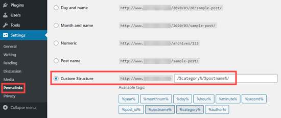 permilinks seo